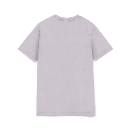 Acid Washed Round Neck Tee