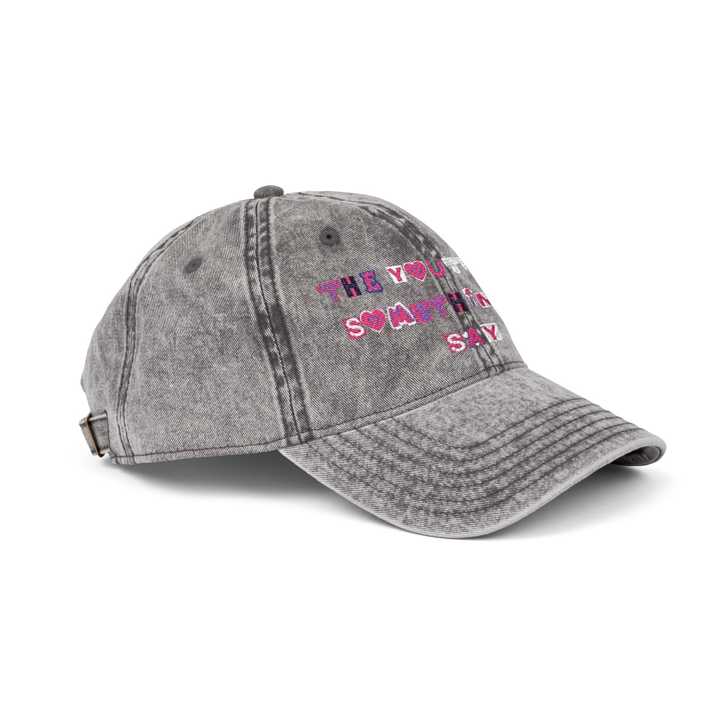 Vintage Cap (Embroidery)