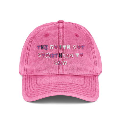 Vintage Cap (Embroidery)
