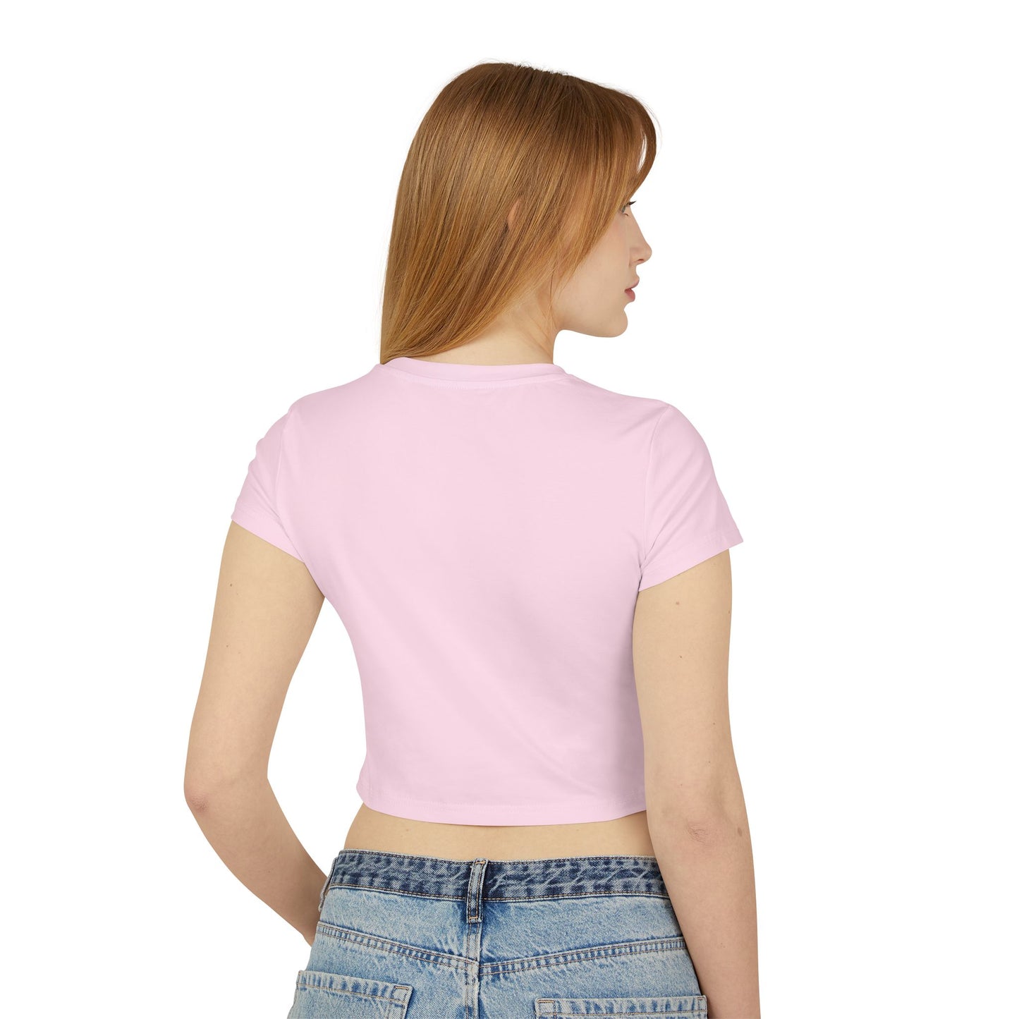 Hold Men Accountable Women's Crop Tee — Feminist Statement Shirt