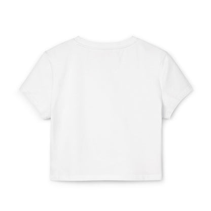 Hold Men Accountable Women's Crop Tee — Feminist Statement Shirt