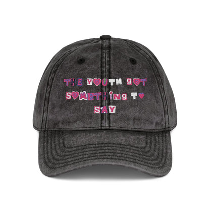 Vintage Cap (Embroidery)