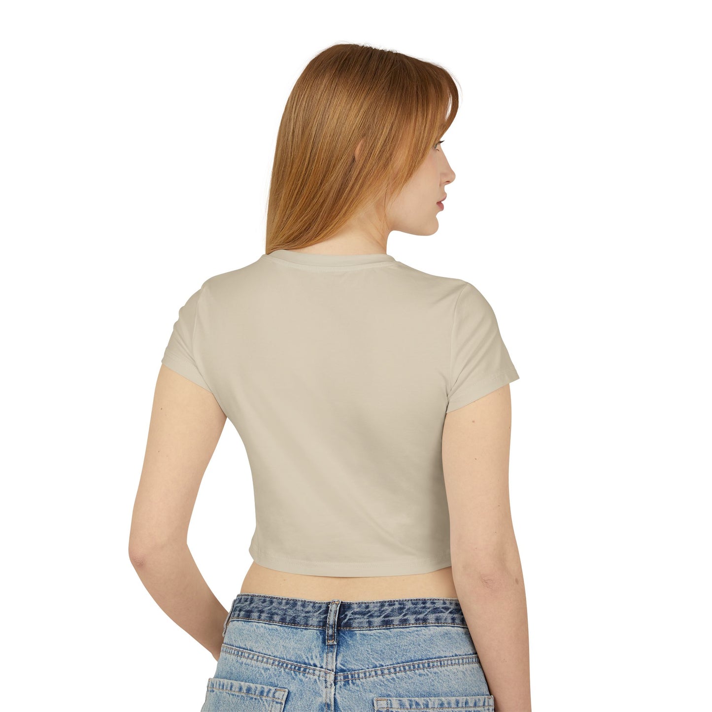 Hold Men Accountable Women's Crop Tee — Feminist Statement Shirt