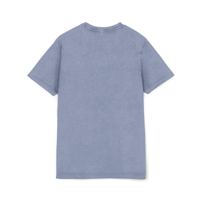Acid Washed Round Neck Tee