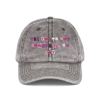 Vintage Cap (Embroidery)