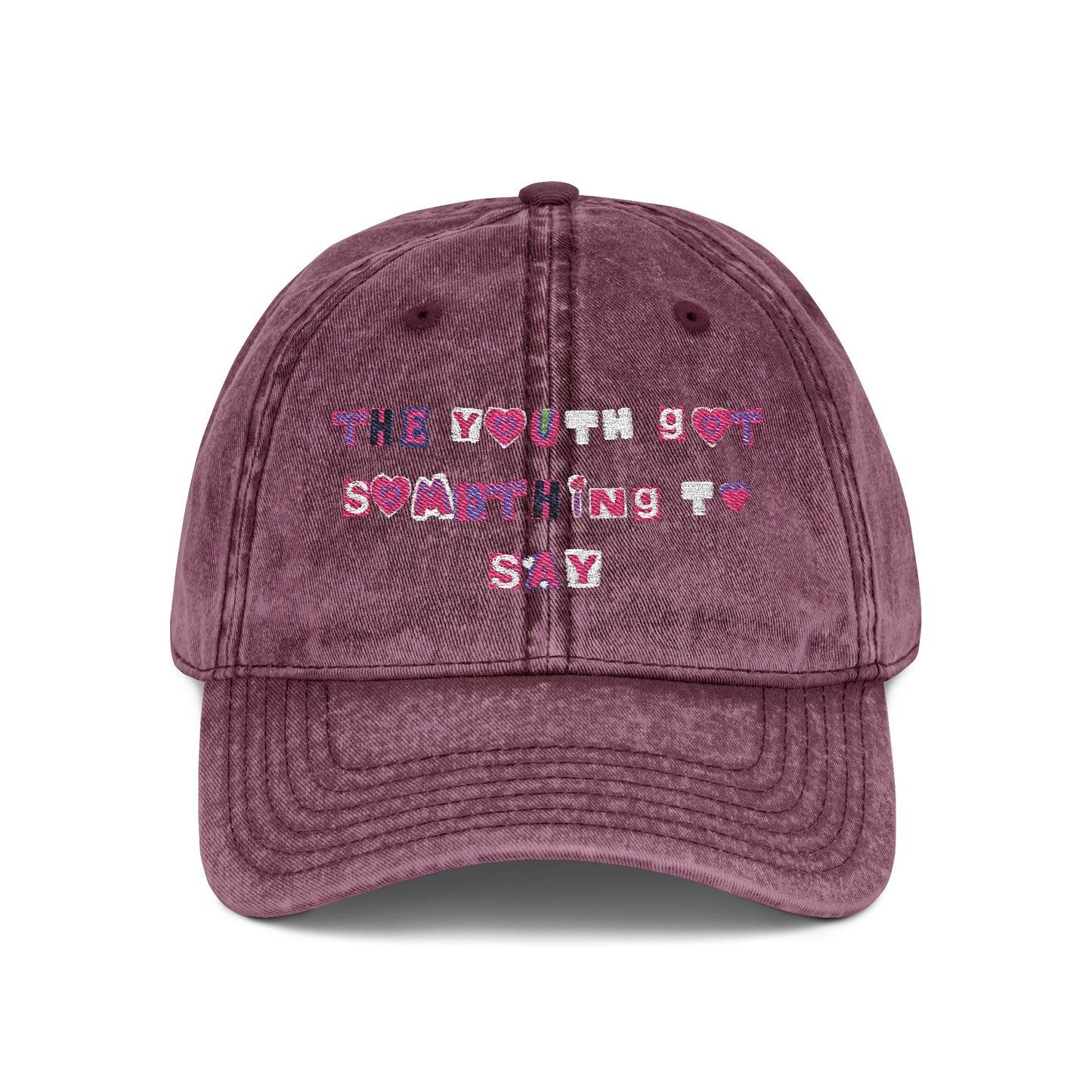 Vintage Cap (Embroidery)