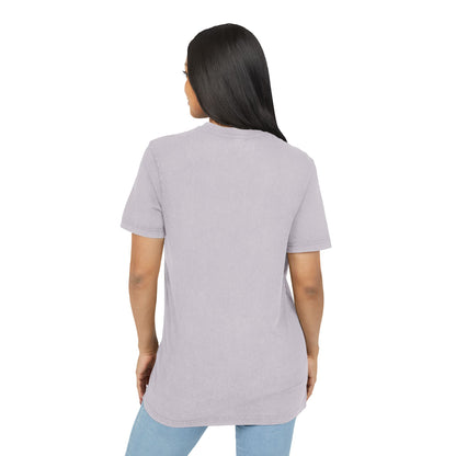 Acid Washed Round Neck Tee