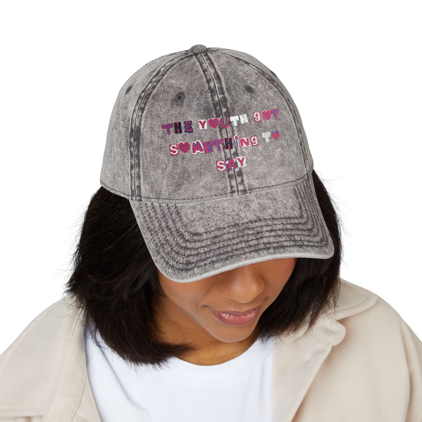 Vintage Cap (Embroidery)