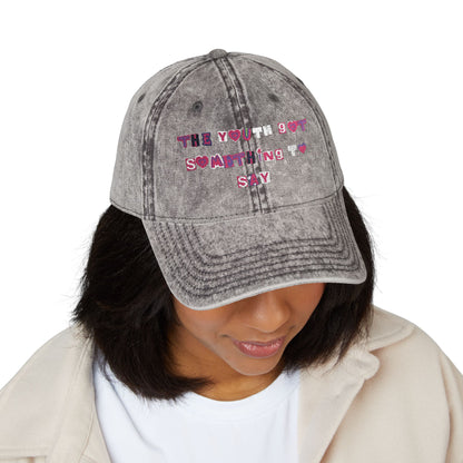 Vintage Cap (Embroidery)